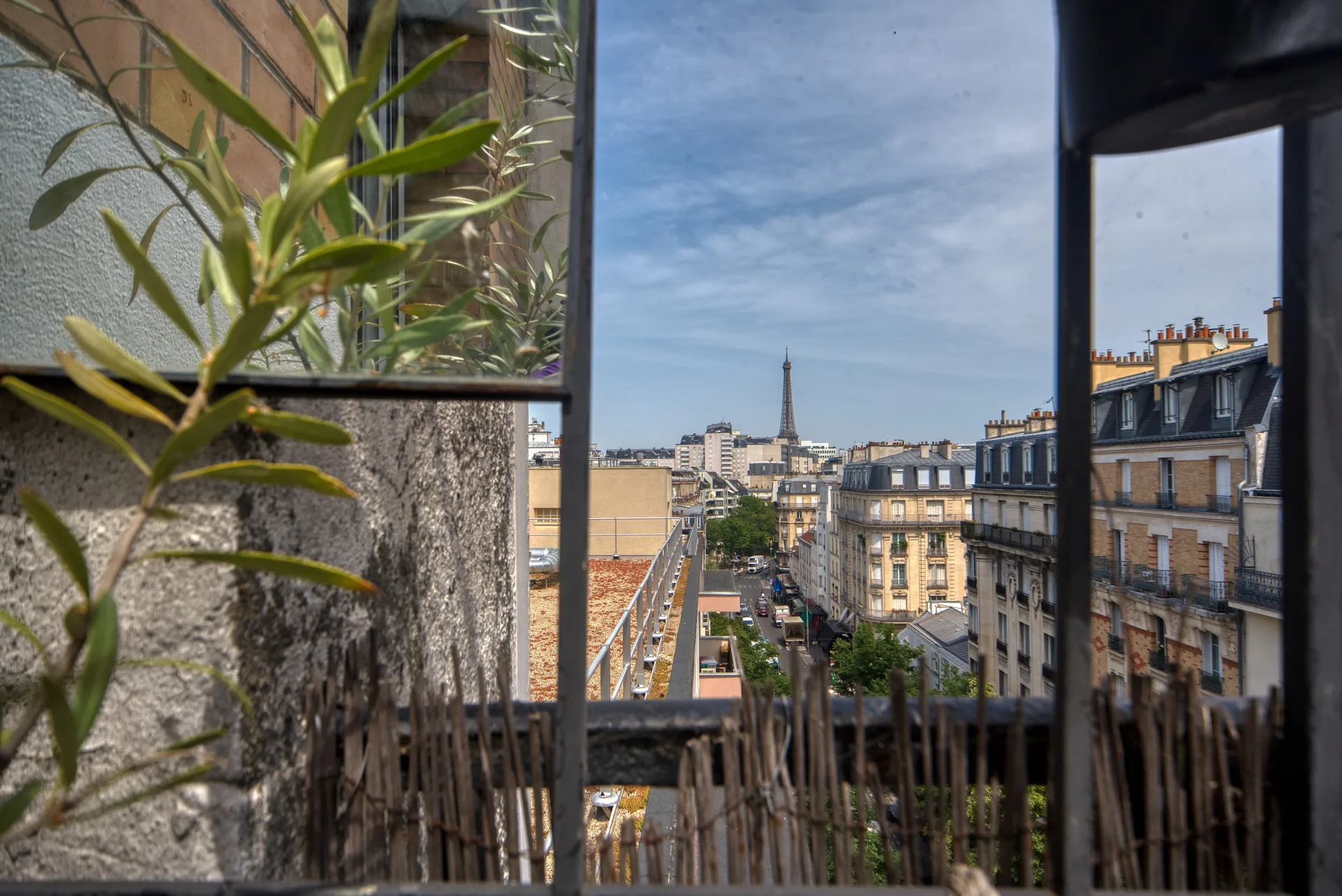 3 pièces 37m², vue Tour Eiffel - Coup de coeur