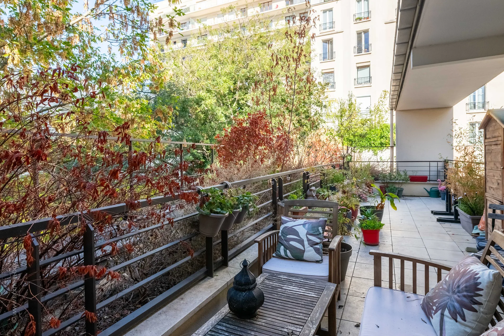 2 pièces 41m² terrasse 25m²,